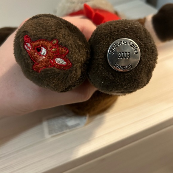 Starbucks Bearista 2003 Rudolph The Red Nosed Reindeer 28th Edition - Picture 3 of 4